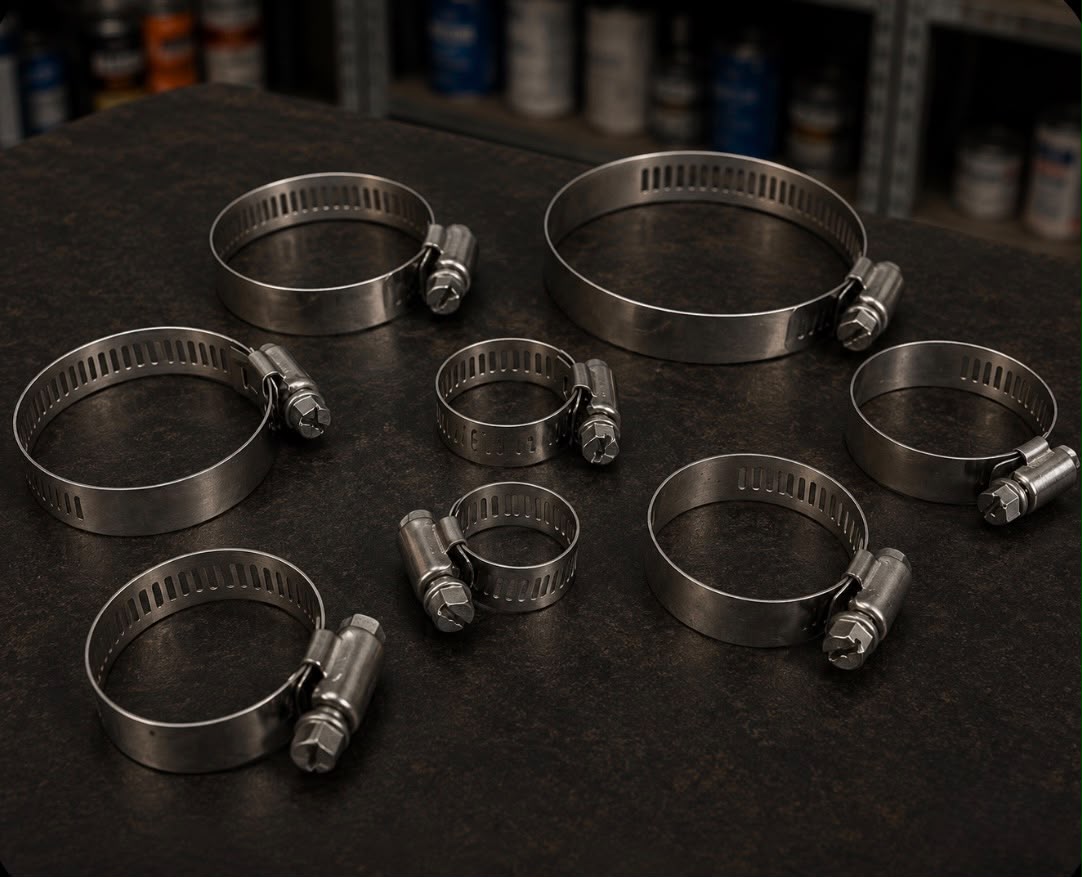 Abrazaderas Industriales Sin Fin y T-Bolt
